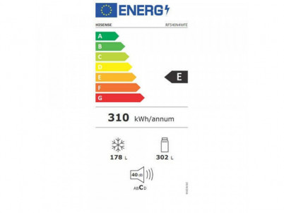 RF540N4WFE SBS chladnička HISENSE