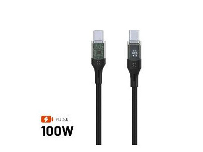 FIXDD-CC12 USB-C kábel Black Fixed