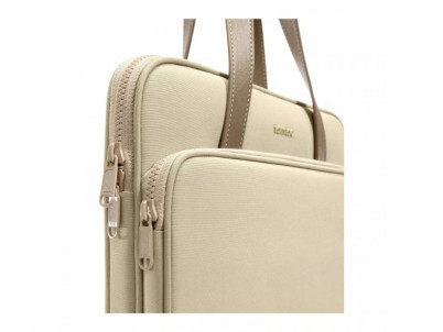 TOMTOC Premium Strap Bag up to 14'' Khaki