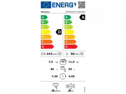 EW7W4402C Práčka so sušičkou ELECTROLUX