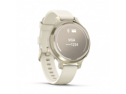 GARMIN LILY 2 ACTIVE,Smart hodinky, Lunar/Gold