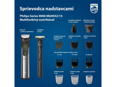 MG9552/15 multizastrihavac PHILIPS