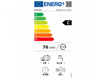 EEG69405L vst. umývačka riadu ELECTROLUX