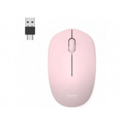 Wireless mouse pink PORT CONNECT