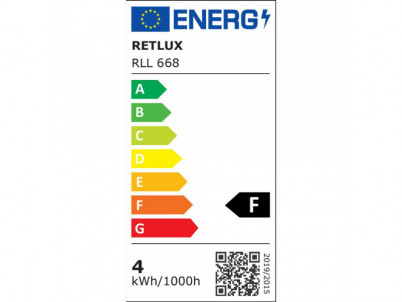 RLL 668 G9 3,5W LED STMIV. WW RETLUX