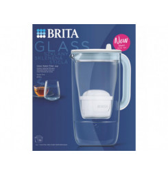 Filtr. kanvica 2,5l sklo sv. modrá BRITA