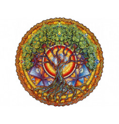 Mandala Tree of Life RS puzzle UNIDRAGON