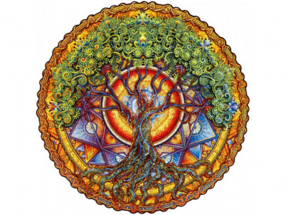 Mandala Tree of Life RS puzzle UNIDRAGON