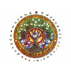 Mandala Tree of Life RS puzzle UNIDRAGON