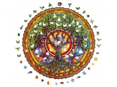 Mandala Tree of Life RS puzzle UNIDRAGON