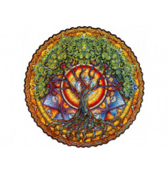 Mandala Tree of Life M puzzle UNIDRAGON