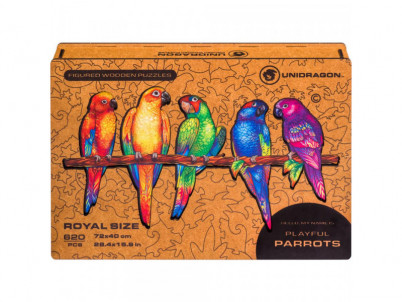 Playful Parrots (RS) puzzle UNIDRAGON