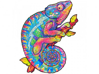 Iridescent Chameleon(S) puzzle UNIDRAGON