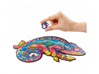 Iridescent Chameleon(S) puzzle UNIDRAGON