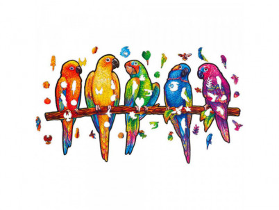 Playful Parrots (KS) puzzle UNIDRAGON