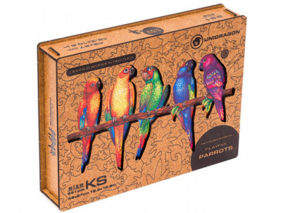 Playful Parrots (KS) puzzle UNIDRAGON