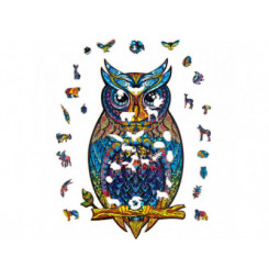 Charming Owl (M) puzzle UNIDRAGON