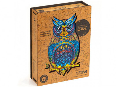 Charming Owl (M) puzzle UNIDRAGON