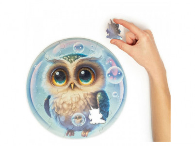 Owl Bubblezz puzzle UNIDRAGON