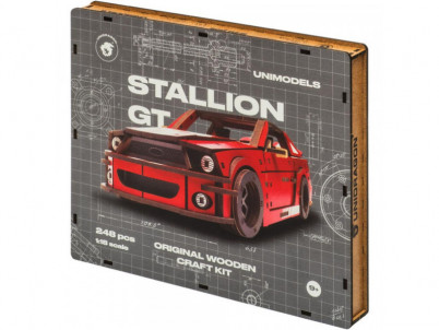 UniModel Stallion GT Red 3D UNIDRAGON