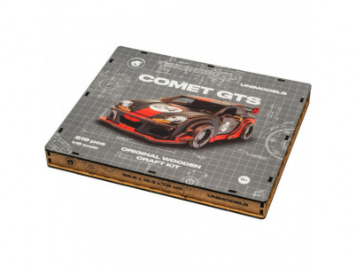 UniModels Comet GTS Black-Red UNIDRAGON