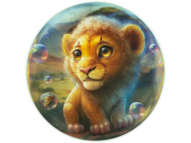 Lion Bubblezz puzzle UNIDRAGON