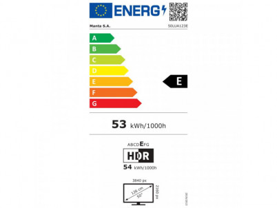 MANTA 50LUA123E, Smart LED TV 50" 4K UHD