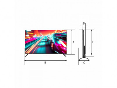 MANTA 55LUA123E, Smart LED TV 55" 4K UHD