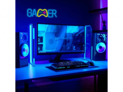 MANTA GAMER, LED Neon plexi dekorácia