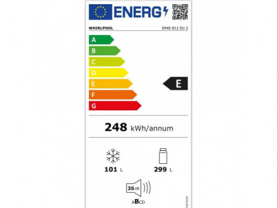 SP40 812 EU 2 kombi chladnička WHIRLPOOL