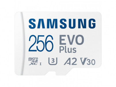 MicroSDXC 256GB EVO Plus +SD adp SAMSUNG