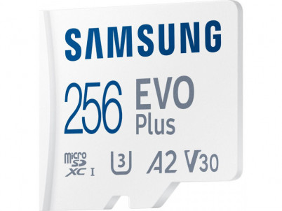 MicroSDXC 256GB EVO Plus +SD adp SAMSUNG