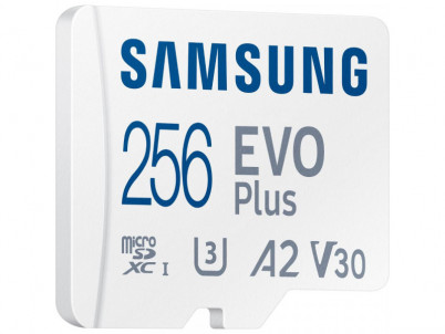 MicroSDXC 256GB EVO Plus +SD adp SAMSUNG