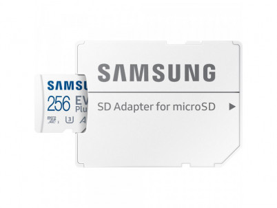 MicroSDXC 256GB EVO Plus +SD adp SAMSUNG