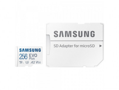 MicroSDXC 256GB EVO Plus +SD adp SAMSUNG