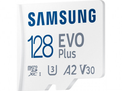 MicroSDXC 128GB EVO Plus +SD adp SAMSUNG