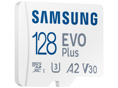 MicroSDXC 128GB EVO Plus +SD adp SAMSUNG