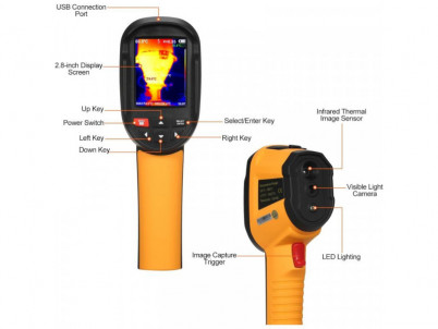 GVDA ST8550, IR Termokamera (-20°C - 550 °C)