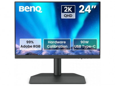 BENQ 24.1W LED MONITOR SW242Q GREY