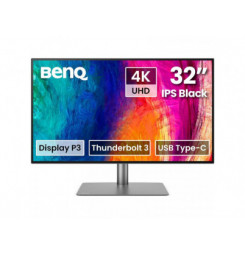 BENQ 32W LED MONITOR PD3225U DARK GREY