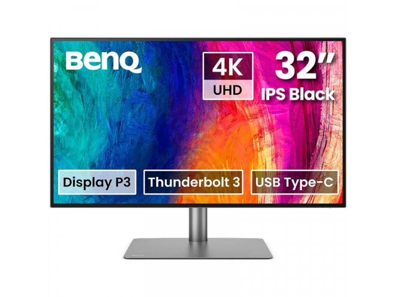 BENQ 32W LED MONITOR PD3225U DARK GREY