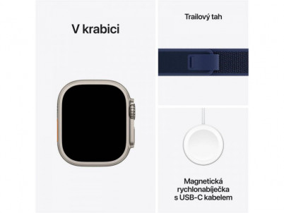 APPLE Watch ULTRA 2GPS+CE, 49mm Na Ti Na O Band