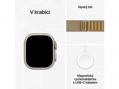 APPLE Watch ULTRA 2GPS+CE, 49mm Na Ti Ta Al L Smal