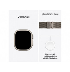 APPLE Watch ULTRA 2GPS+CE, 49mm Na Ti Na Ti Mil S