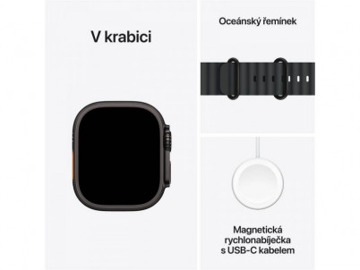 APPLE Watch ULTRA 2GPS+CE, 49mm Bl Ti Bl Oc Band