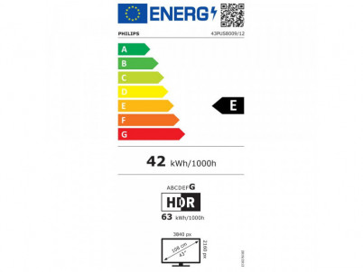 43PUS8009 Titan OS Direct LED TV PHILIPS