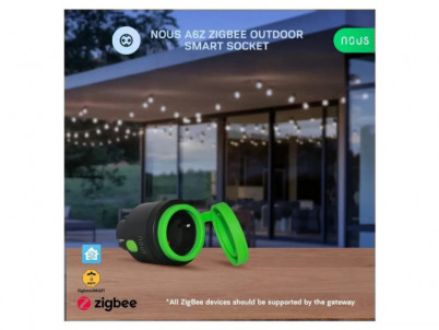 NOUS A6Z, ZigBee Von Smart Zásuvka, 16A, Schuko