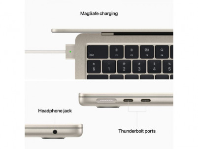 APPLE MacBook AIR 2024 13,6" WQXGA M2 8G/16/256 St