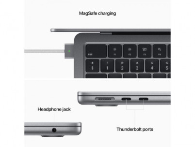 APPLE MacBook AIR 2024 13,6" WQXGA M3 8G/16/256 Sp