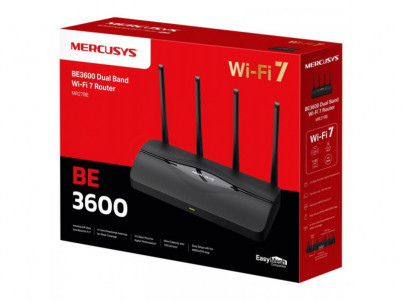 MERCUSYS MR27BE, BE3600 Dual-Band Wi-Fi 7 Router